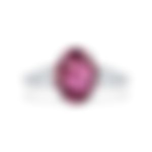 Кольцо из белого золота с сапфиром 2.02 карата.