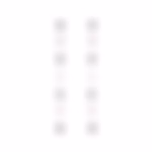 Пусеты «Трефы и червы» с бриллиантом, рубином и гранатом в белом золоте.