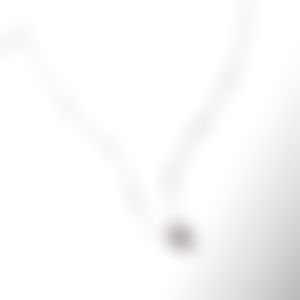 Подвеска с ягодной шпинелью и бриллиантом 1.68 карат в белом золоте