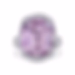 Кольцо с крупным кунцитом 14.69 карат в белом золоте от Parure Atelier