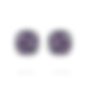 Пусеты из белого золота со шпинелями 3.16 и 3.10 карат.