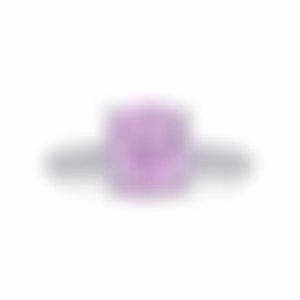 Кольцо из белого золота с кунцитом 3.72 карата.