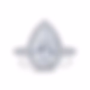 Кольцо с бриллиантом 2.5 карат из белого золота, центральный камень бриллиант