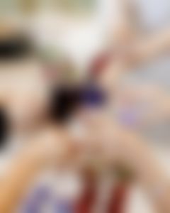 Colorful drinks and delicious desserts