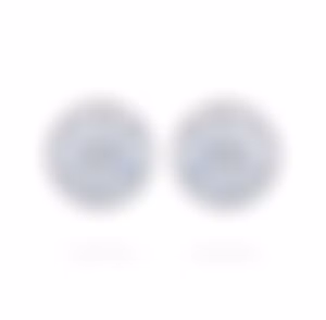 Пусеты из белого золота с бриллиантами 3.01 карат.