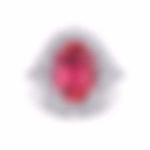 Кольцо с турмалином 3.393 карата в белом золоте, дизайн Parure Atelier