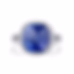 Кольцо из белого золота с сапфиром 8.6 карата, дизайн Parure Atelier