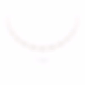 Колье из белого золота с изумрудом 1.4 карат