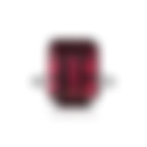 Кольцо с крупным турмалином 15.46 карат в белом золоте