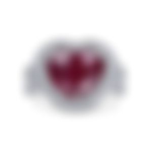 Кольцо из белого золота с рубином 5.22 карата, дизайн Parure Atelier