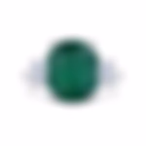 Кольцо с изумрудом 5.45 карат в белом золоте от Parure Atelier