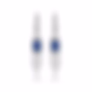 Колье «Broadway» с сапфиром 10.35 карат в белом золоте.