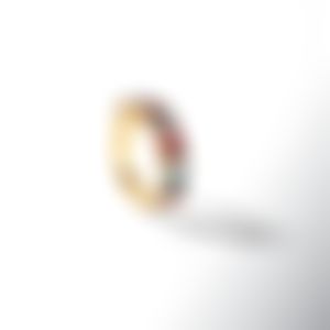 Кольцо-дорожка с каскадом шпинелей, центральный камень 3.694 карат