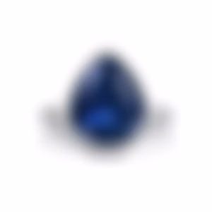 Кольцо с сапфиром 8.64 карата в белом золоте от Parure Atelier