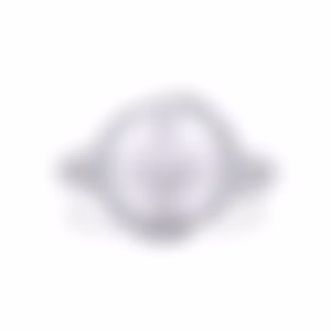 Кольцо с белым жемчугом 9.28 карат в белом золоте от Parure Atelier