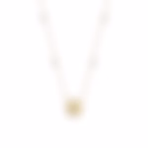 Подвеска из жёлтого золота с жёлтым бриллиантом 1.82 карата