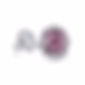 Кольцо Toi et Moi с белым золотом, шпинелью 2.98 карат и бриллиантом 0.30 карат