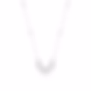 Подвеска из белого золота с бриллиантом 0.664 карат и россыпью камней.