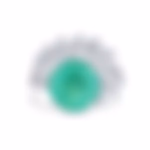 Кольцо с изумрудом 4.04 карата в белом золоте, дизайн Parure Atelier