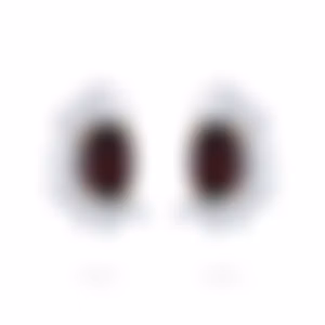 Серьги из белого золота со шпинелями 3.52 и 3.27 карат.