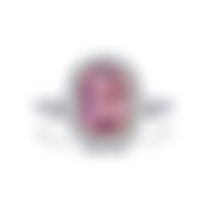 Кольцо с сапфиром 3.03 карата в белом золоте от Parure Atelier