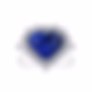 Кольцо из белого золота с сапфиром 4.97 карата, дизайн Parure Atelier