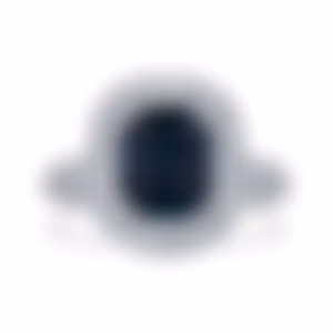 Кольцо из белого золота с центральной шпинелью 2.52 карата