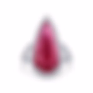 Кольцо с рубином 8.49 карат в белом золоте от Parure Atelier