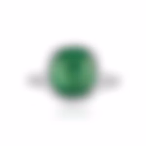 Кольцо с изумрудом 3.09 карат в белом золоте, дизайн Parure Atelier