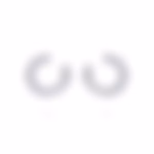 Пусеты из белого золота с бриллиантами 1.541 карат.