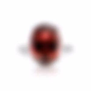 Кольцо с крупным турмалином 10.58 карат на белом золоте