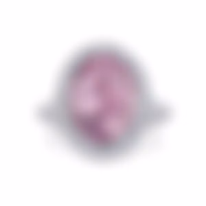 Кольцо с морганитом 4.86 карат в белом золоте от Parure Atelier