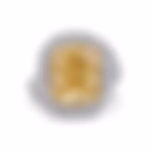 Кольцо из белого золота с желтым бриллиантом 7.44 карата.