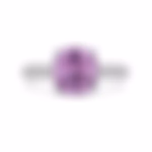 Кольцо из белого золота с центральной шпинелью 3 карата