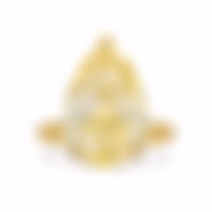 Кольцо из желтого золота с желтым бриллиантом 8.49 карат.