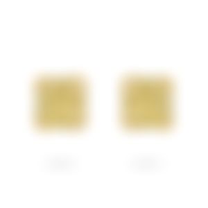 Пусеты с желтыми бриллиантами, центральный камень 5.01 карат.