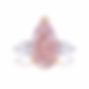 Кольцо с розовым бриллиантом 5.01 карат в белом золоте от Parure Atelier