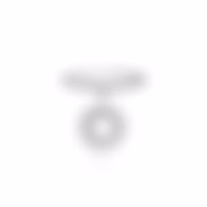 Кольцо-подвеска с бриллиантом 0.63 карата от Parure Atelier