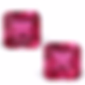 Пара турмалинов рубеллит весом 2.31 и 2.23 карата