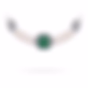 Кольцо Glory с изумрудом 27.87 карат в белом золоте от Parure Atelier