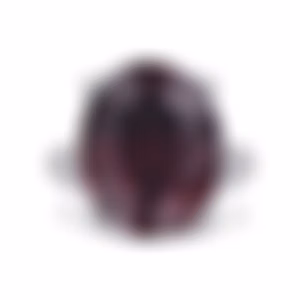 Кольцо из белого золота с гранатом 22.9 карата, дизайн Parure Atelier