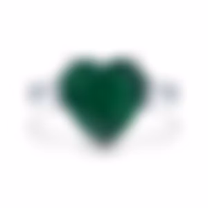 Кольцо из белого золота с изумрудом 5.35 карата, дизайн Parure Atelier