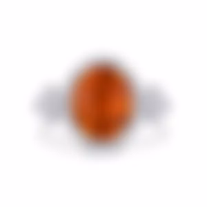 Кольцо из белого золота с спессартином 4.07 карата, дизайн Parure Atelier