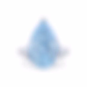 Кольцо с голубым бриллиантом 10.02 кт в белом золоте от Parure Atelier