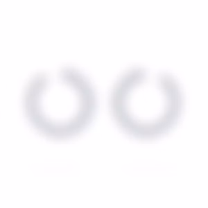 Пусеты с бриллиантами 4.44 карата, изысканные и элегантные.