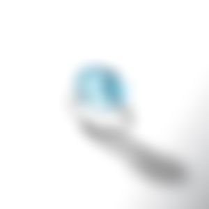 Кольцо с топазом 13.15 карат и бриллиантом в белом золоте