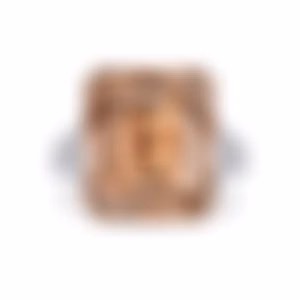 Кольцо с морганитом 13.18 карат в белом золоте от Parure Atelier