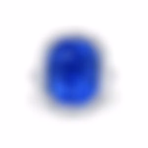 Кольцо из белого золота с сапфиром 13.85 карат.