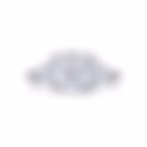 Кольцо из белого золота с бриллиантом 3.01 карата.