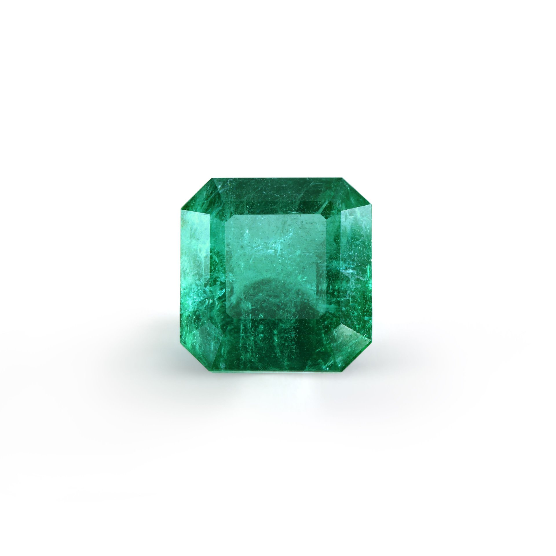 Изумруд весом 16.49 карата крупный зеленый драгоценный камень